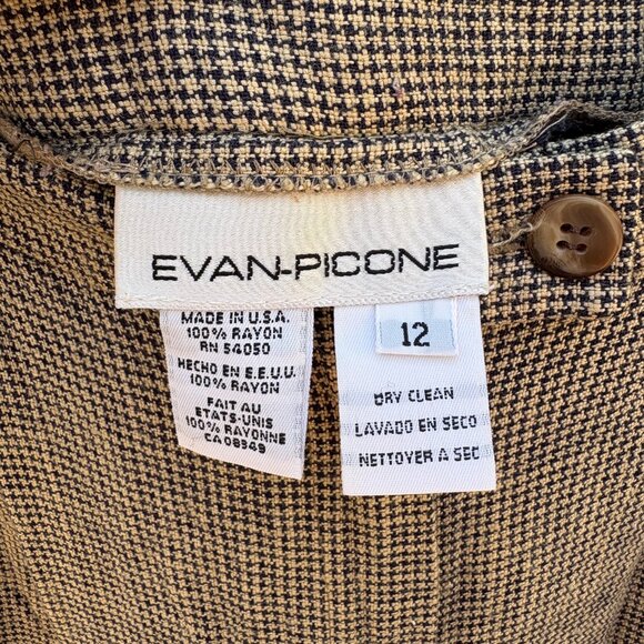 Vintage Evan-Picone Women's Trousers Size 12 - Picture 3 of 3